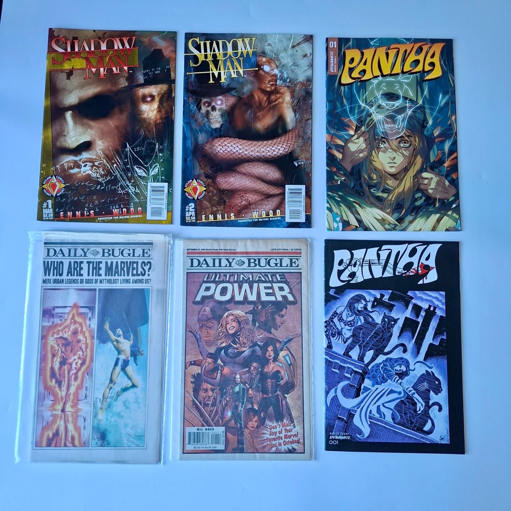 25 Comics Lot Shadowhawk Shadowman Lumberjanes Pantha Green Hornet Image Valiant